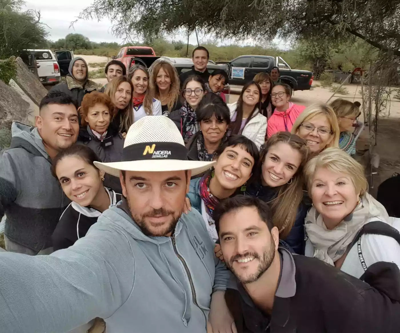 Grupo de voluntarios de Una Gota de Salud